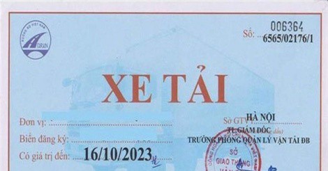 Nhiều phát sinh khó xử lý khi cấp phù hiệu xe tải nhẹ dưới 3,5 tấn