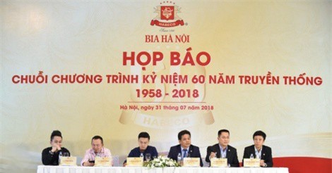 Bia Hà Nội tổ chức chuỗi chương trình kỷ niệm 60 năm truyền thống