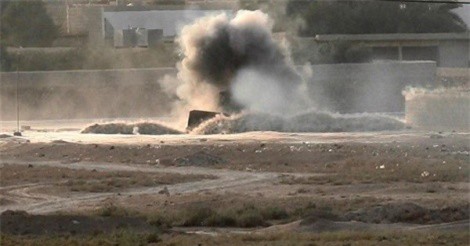 Quân đội Syria khai hỏa dữ dội vào đoàn xe khủng bố, diệt tất cả các tay súng