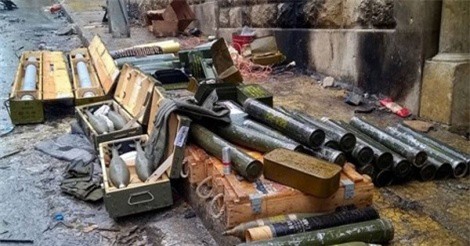 Syria: Lính công binh tìm thấy một loạt lựu đạn Israel ở Damascus