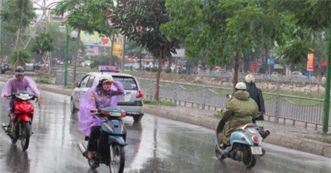 Dự báo thời tiết 2/8: Miền Bắc tiếp tục mưa