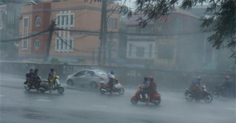 Dự báo thời tiết 3/8: Bắc Bộ lại hứng mưa lớn