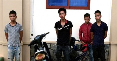 Gia Lai: Bắt nhóm thiếu niên trộm 4 xe máy chỉ trong 1 giờ đồng hồ