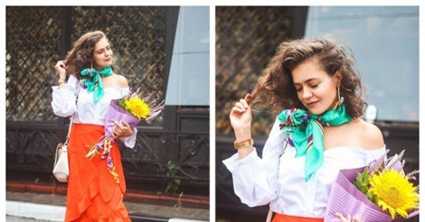 Những kiểu váy áo cho bạn gái mê xu hướng bèo nhún