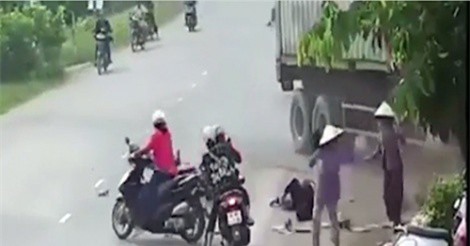 Tài xế xe container bị khởi tố vì tông chết bé gái