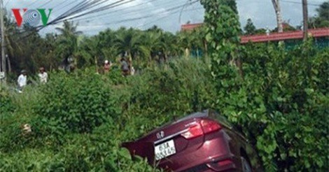 Tiền Giang đình chỉ công tác CSGT lái ô tô gây tai nạn chết người