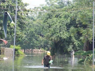 Sở Y tế Hà Nội tăng cường công tác y tế, phòng chống dịch bệnh tại vùng ngập úng