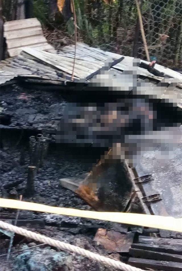 Cà Mau: Chồng chém vợ, đốt nhà khiến 3 người thương vong