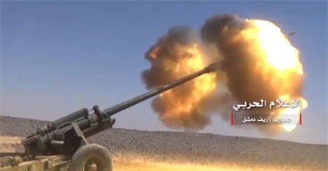 Quân đội Syria bắn phá dữ dội ở Hama, phiến quân Al-Nusra chịu trận