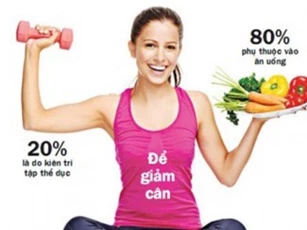 Vai trò của vận động và ăn uống trong giảm cân