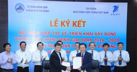 Tập đoàn VNPT và Thành phố Đà Nẵng hợp tác triển khai đô thị thông minh đầu tiên của cả nước