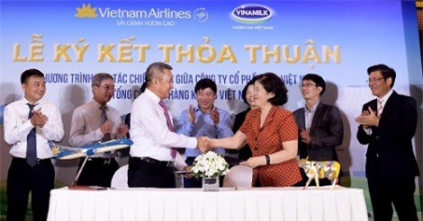 Vinamilk sẽ sản xuất sản phẩm phục vụ riêng cho Vietnam Airlines