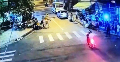 Khởi tố người đánh vào mặt cảnh sát giao thông ở Nha Trang