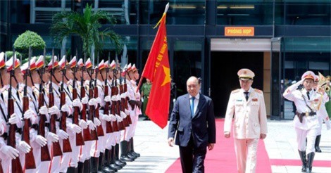 Thủ tướng: Tập trung cao xây dựng đội ngũ công an nhân dân vừa hồng, vừa chuyên, vì nhân dân phục vụ