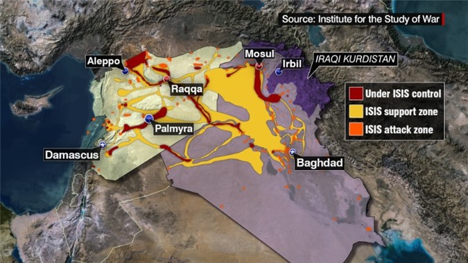 Khủng bố cả châu Âu, IS vẫn thất bại thảm hại ở 'sân nhà' Iraq và Syria