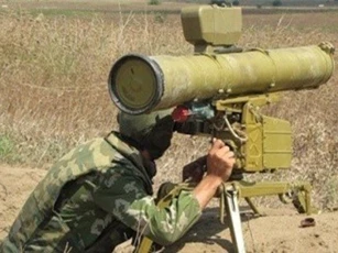 Quân đội Syria tung tên lửa chống tăng Malyutka của Nga vào chiến trường