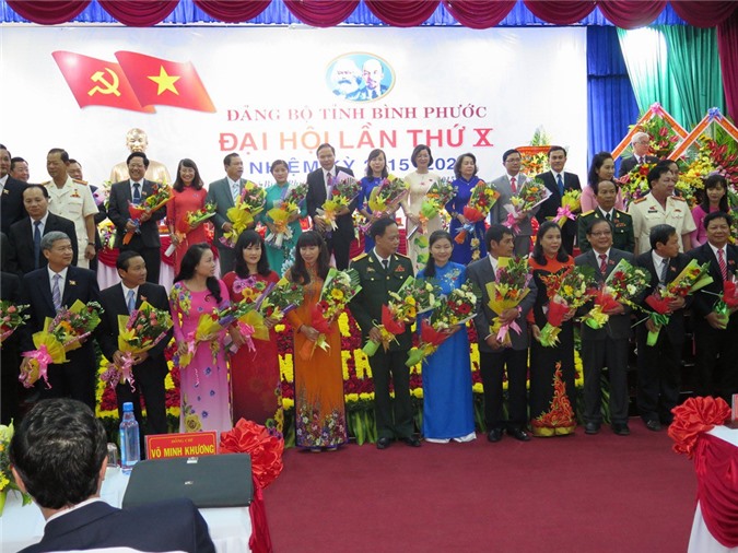 Đại hội Đảng bộ tỉnh Bình Phước: Ông Nguyễn Văn Lợi được bầu làm Bí thư Tỉnh ủy