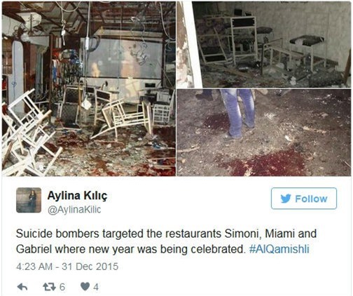 IS liên tiếp đánh bom tự sát 'đón năm mới' ở Syria, hơn 50 người thương vong