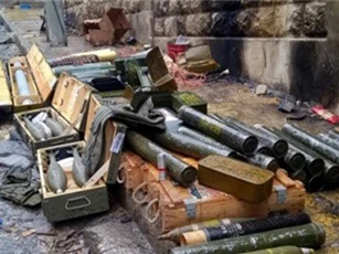 Quân đội Syria thu giữ loạt vũ khí, tên lửa của khủng bố ở Đông Ghouta