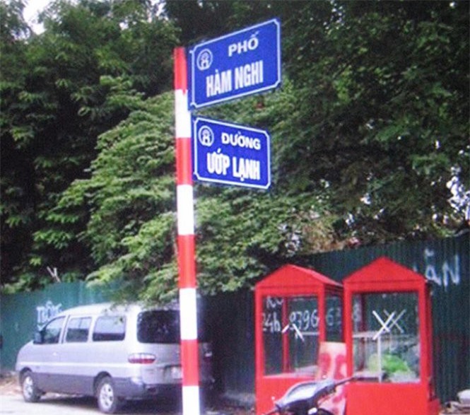 Đường phố mang tên "Ướp lạnh" khiến cư dân mạng tò mò