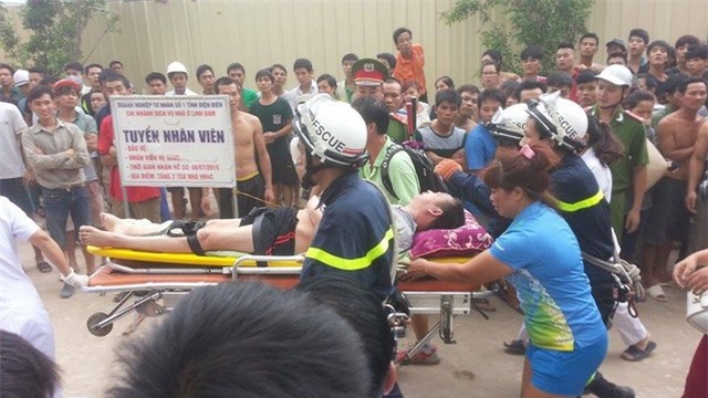 Cháy lớn ở chung cư HH4A: Qua lời kể của nhân chứng