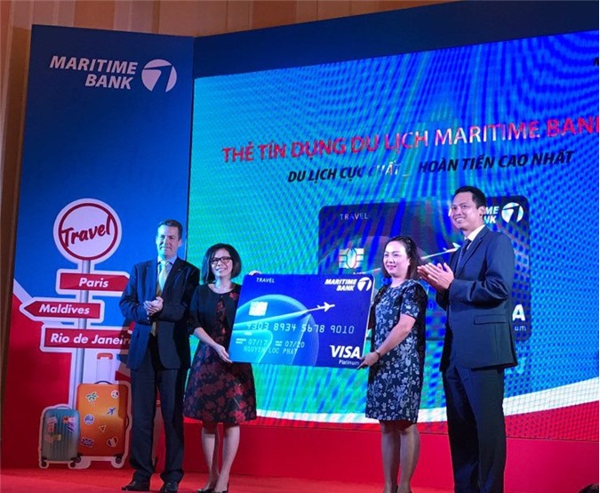 Maritime bank ra mắt thẻ tín dụng du lịch có tính năng hoàn tiền đầu tiên tại Việt Nam